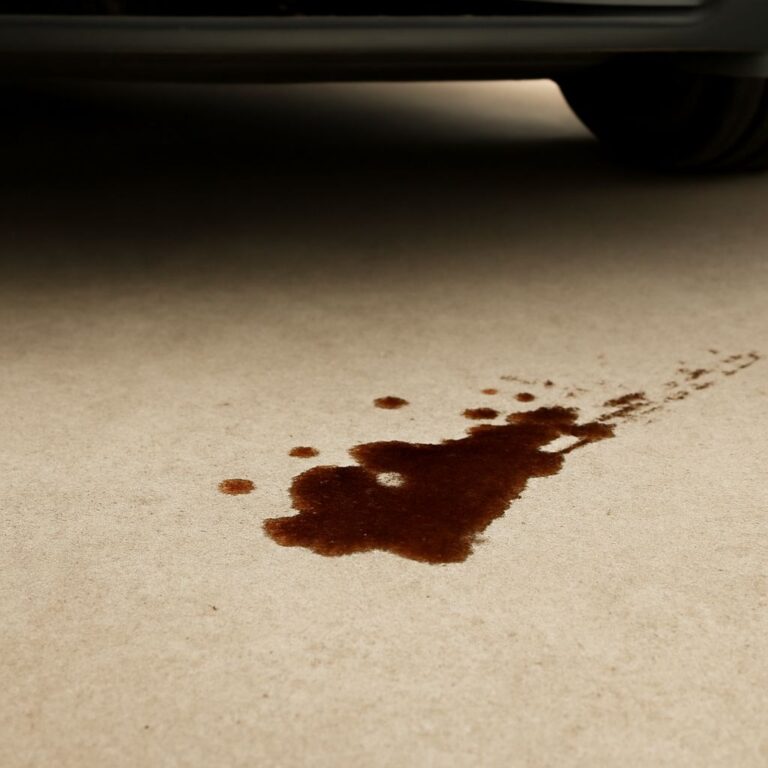My Car Is Leaking Oil from the Front: What That Puddle Is Telling You