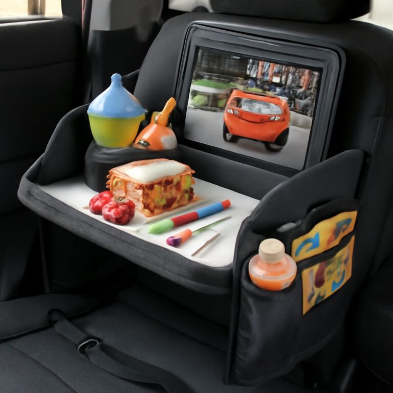Car Seat Tray Options: Tables, Travel Trays, and Desk Alternatives for Road Trips