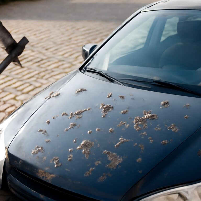 How to Get Bird Poop Off Car Paint Without Causing Damage
