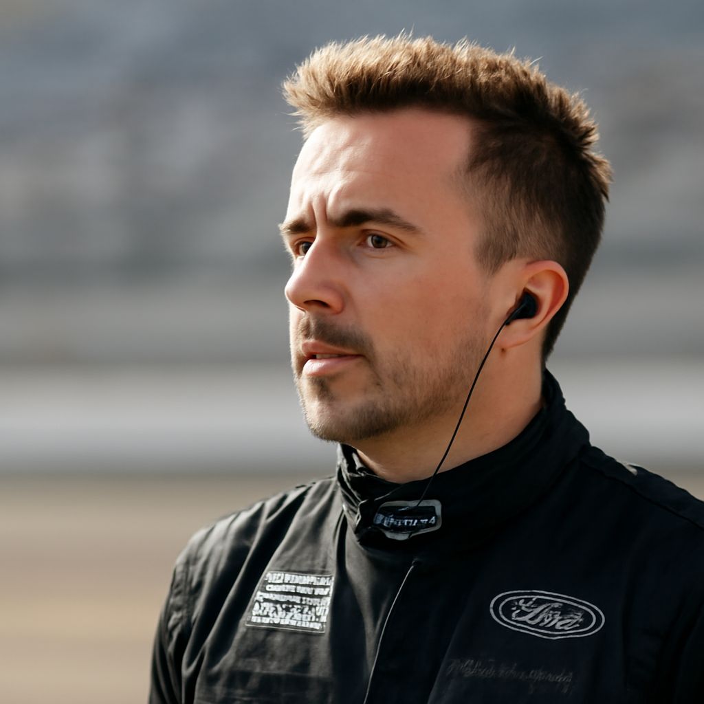 Frankie Muniz race car enthusiast with a race car office chair and car toys stereo