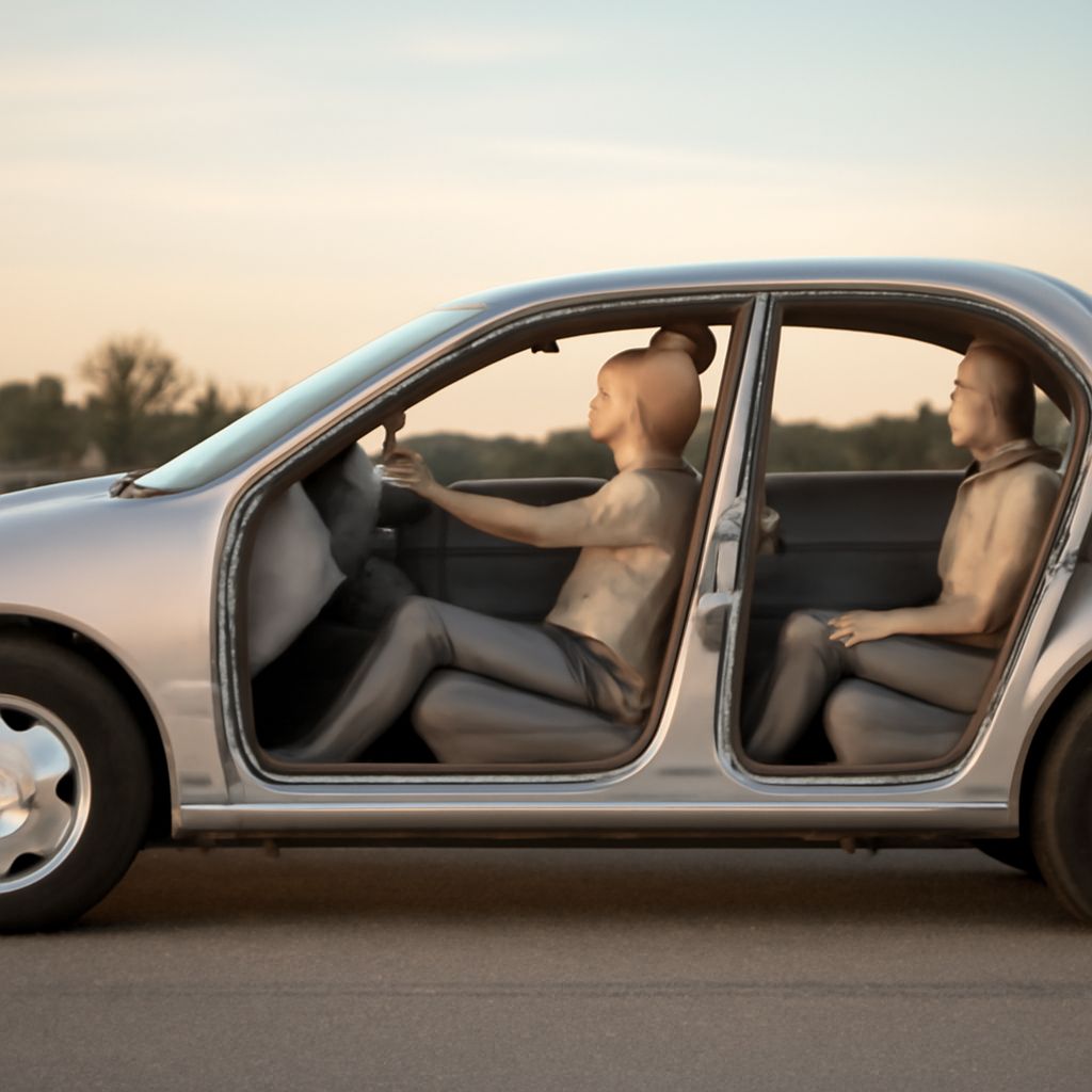 Car dimensions in feet and secret compartment in car