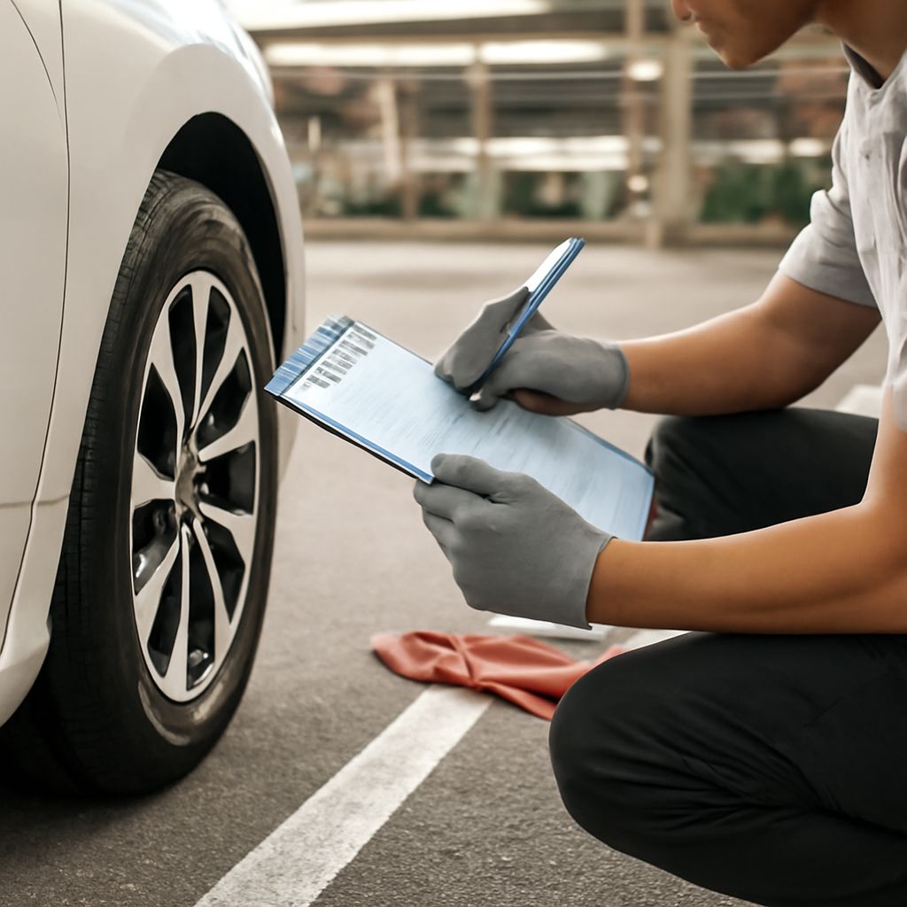 How long does a car inspection take and what is a clean title on a car