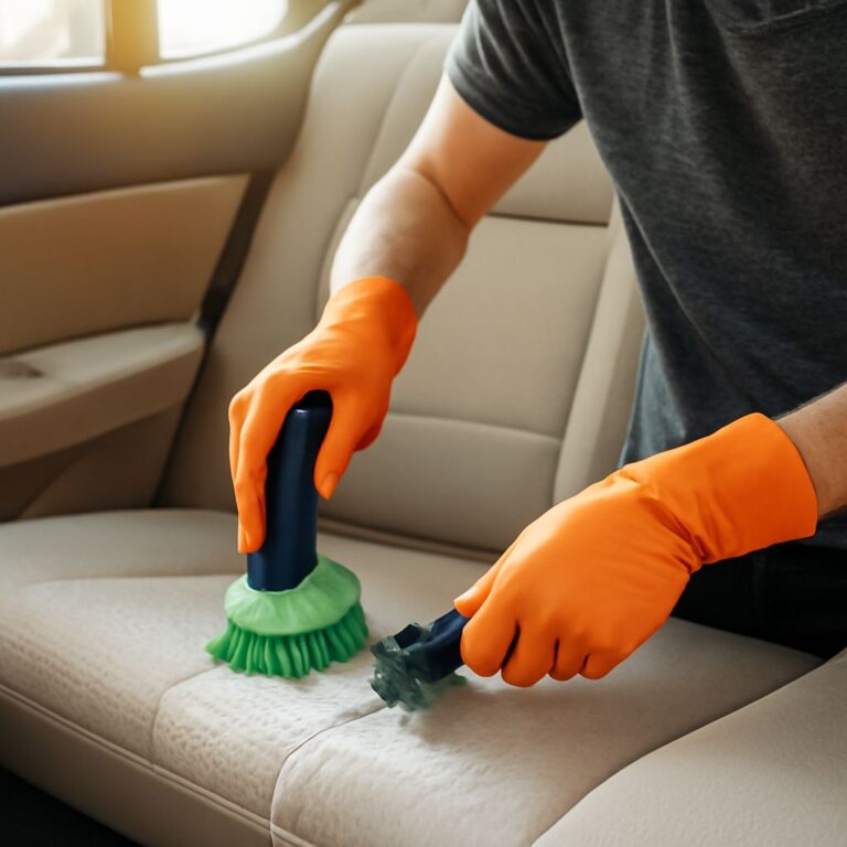 How to Clean Car Upholstery for a Fresh Interior