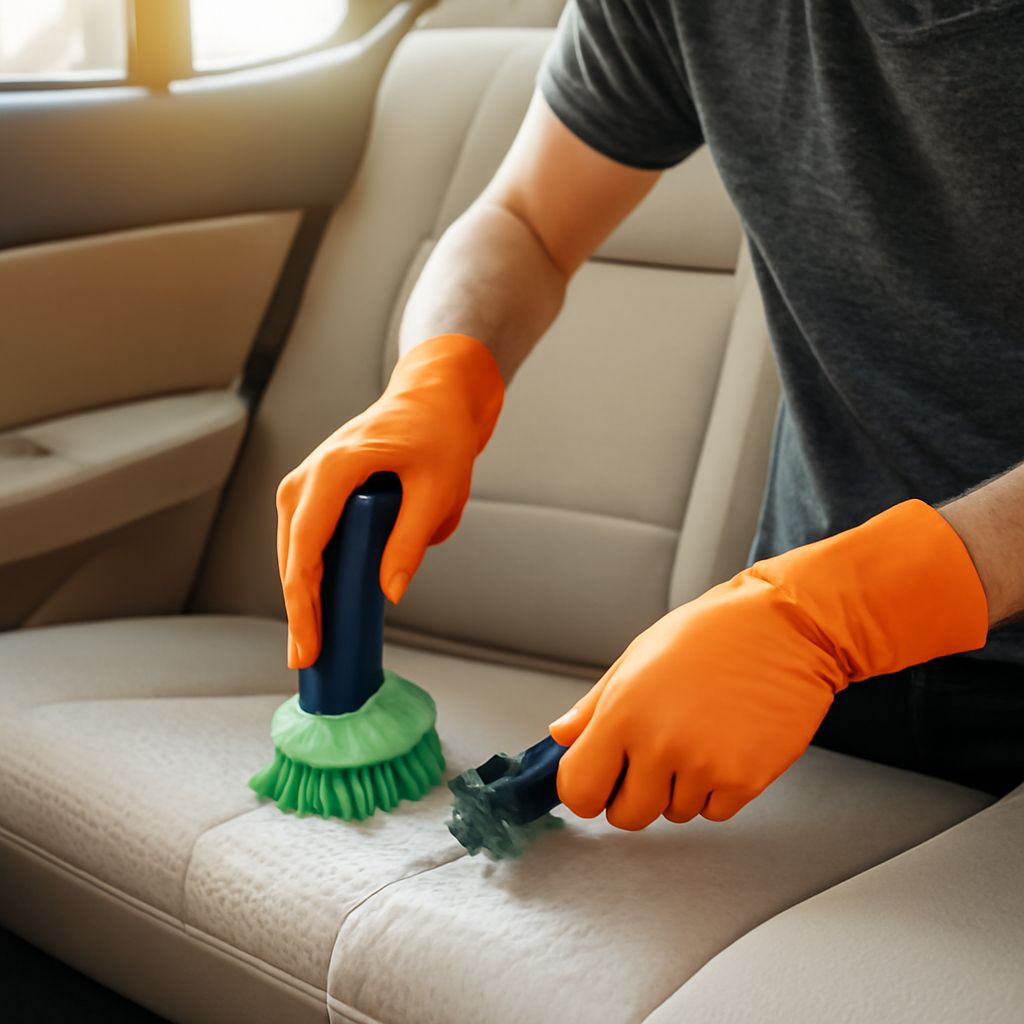 How to clean car upholstery and best way to clean car upholstery