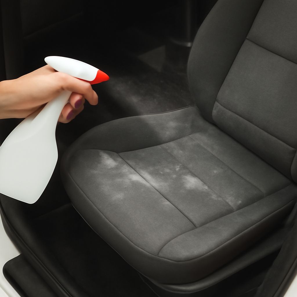 How to clean cloth car seats and car interior fabric