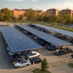 solar car port and rv car port with solar car kit