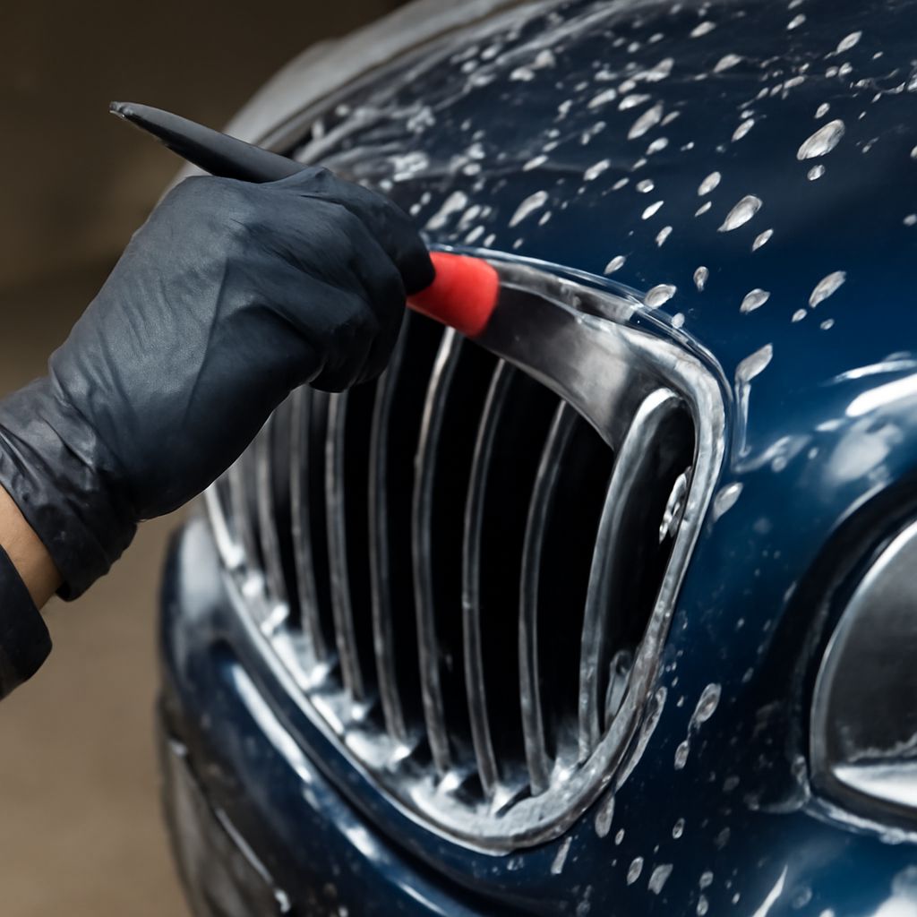 Car maintenance and legal considerations, including washing frequency and self-defense.