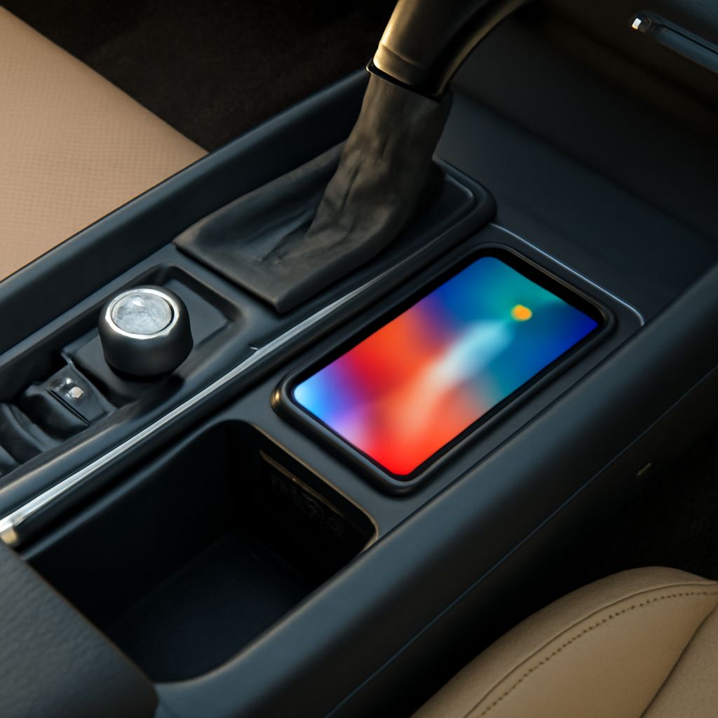 solar panel car battery charger and car qi charger