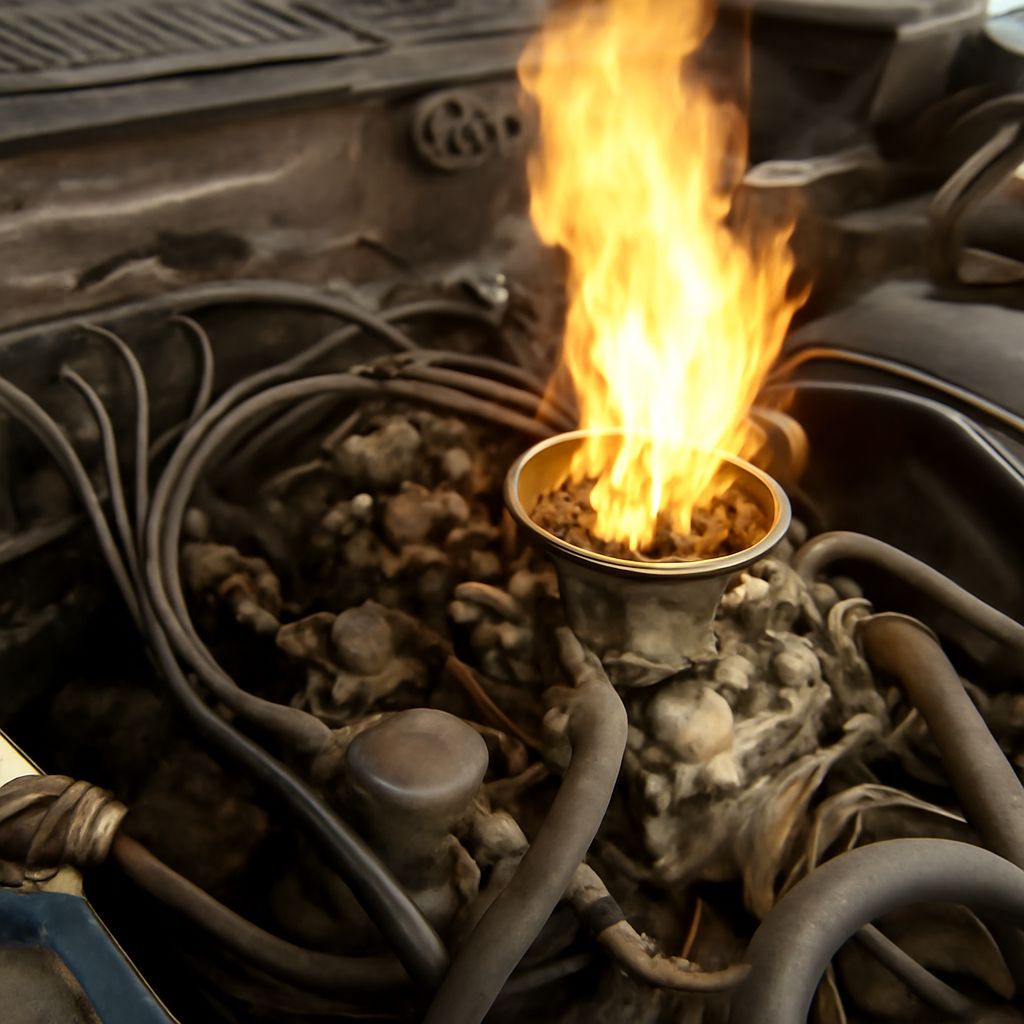 Why does my car squeak when I turn and why does a car backfire