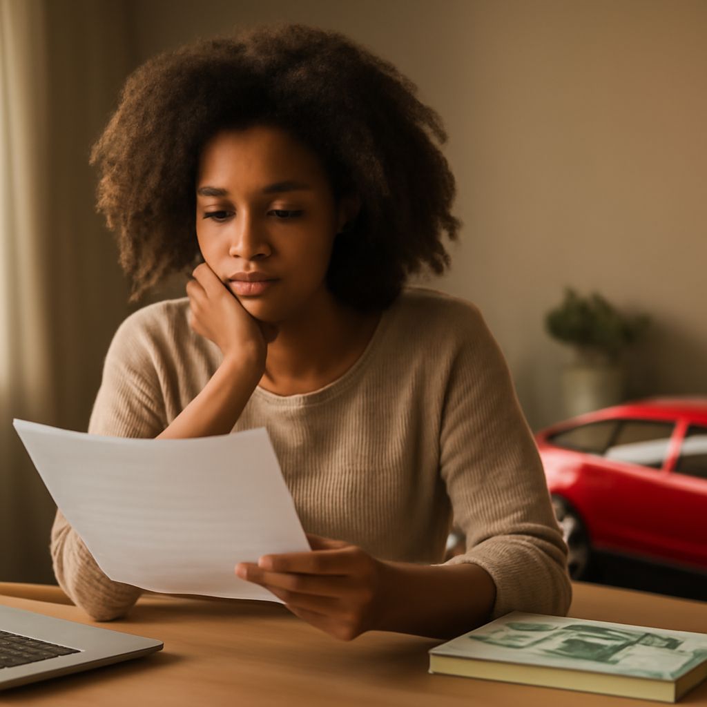 Interest on a car loan and car buying process