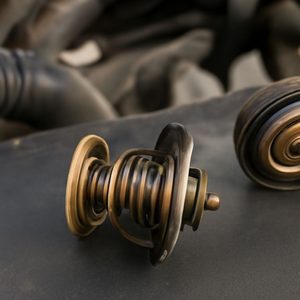How to unstick a thermostat and fix bad gas in a car