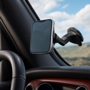 Car flip phone and universal car phone clip holder
