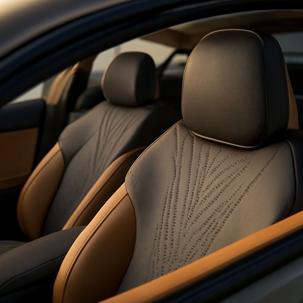 Best car interiors featuring unique car seat covers and classic car upholstery kits