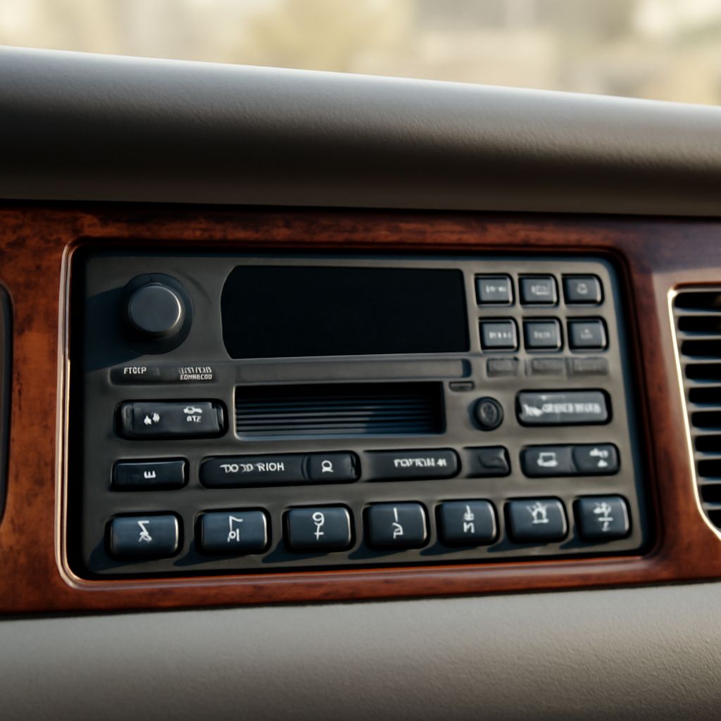 Black Friday car stereo and black town car