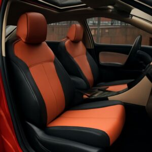 Car seat replacement options including luxury car seats and fun car seat covers