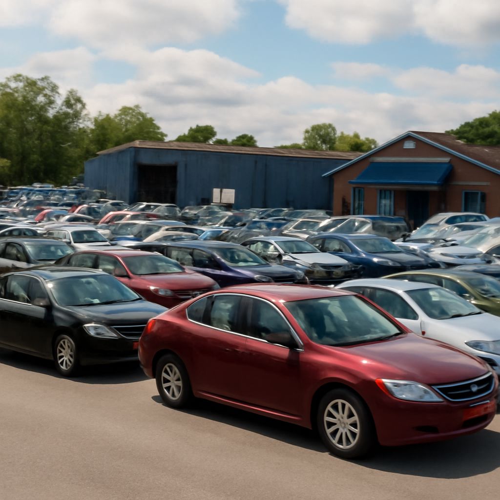 Used car dealership and car sale process